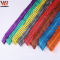 CE 100% polyester double plis sangles de sangle de ceinture de levage pour les grues